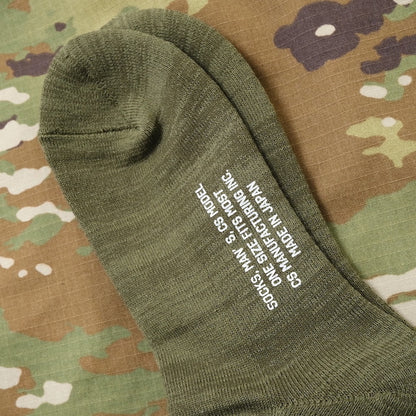 CAPTAIN TOMS ORIGINAL（キャプテントム オリジナル） ミリタリークルーソックス [CS MODEL][4色][Military Crew Socks]【レターパックプラス対応】【レターパックライト対応】