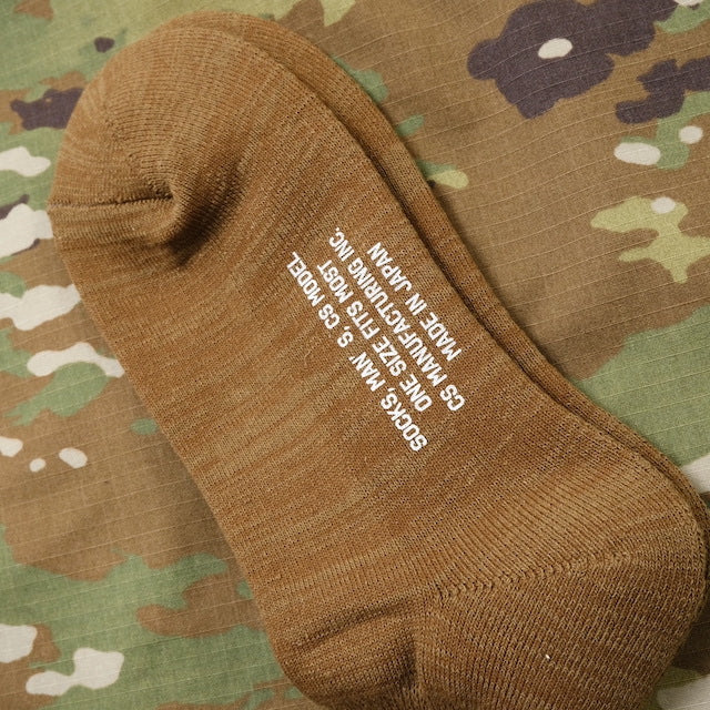 CAPTAIN TOMS ORIGINAL（キャプテントム オリジナル） ミリタリークルーソックス [CS MODEL][4色][Military Crew Socks]【レターパックプラス対応】【レターパックライト対応】