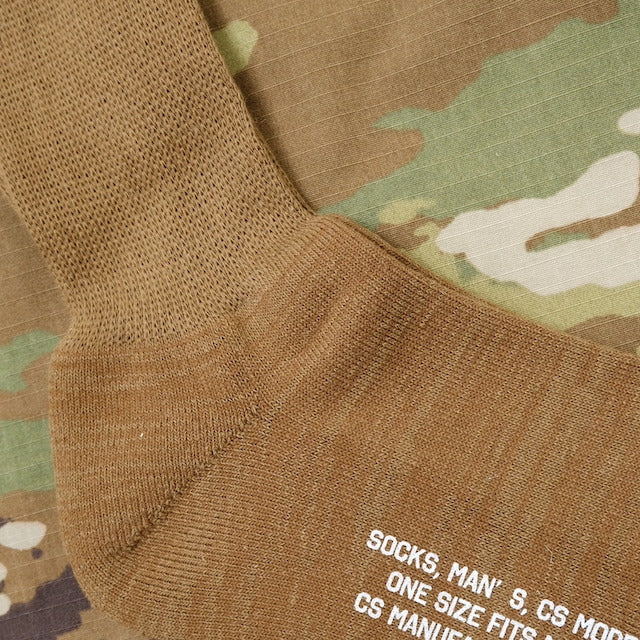 CAPTAIN TOMS ORIGINAL（キャプテントム オリジナル） ミリタリークルーソックス [CS MODEL][4色][Military Crew Socks]【レターパックプラス対応】【レターパックライト対応】