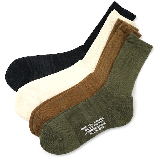 CAPTAIN TOMS ORIGINAL（キャプテントム オリジナル） ミリタリークルーソックス [CS MODEL][4色][Military Crew Socks]【レターパックプラス対応】【レターパックライト対応】