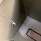 MILITARY Ammo Can Locking Hardware Kit [Ammo Box Locking Kit] [Compatible with Letter Pack Plus] [Compatible with Letter Pack Light]