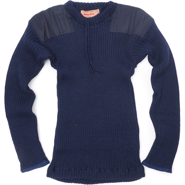 KEMPTON（ケンプトン）Woolly Pully クルーネックセーター BOND [NAVY]