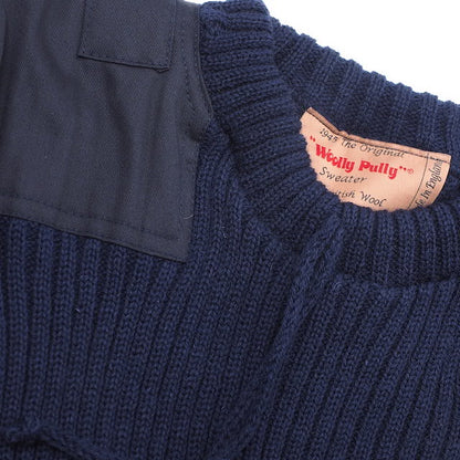 KEMPTON Woolly Pully crew neck sweater BOND [NAVY]