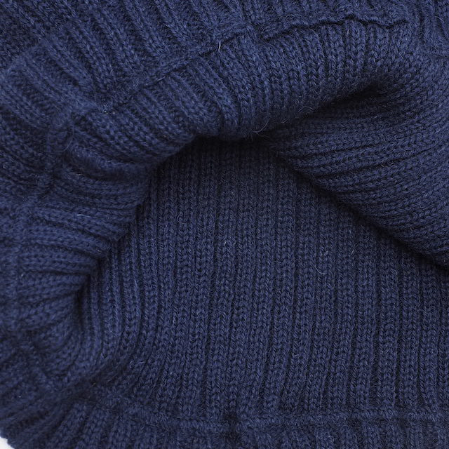 KEMPTON（ケンプトン）Woolly Pully クルーネックセーター BOND [NAVY]