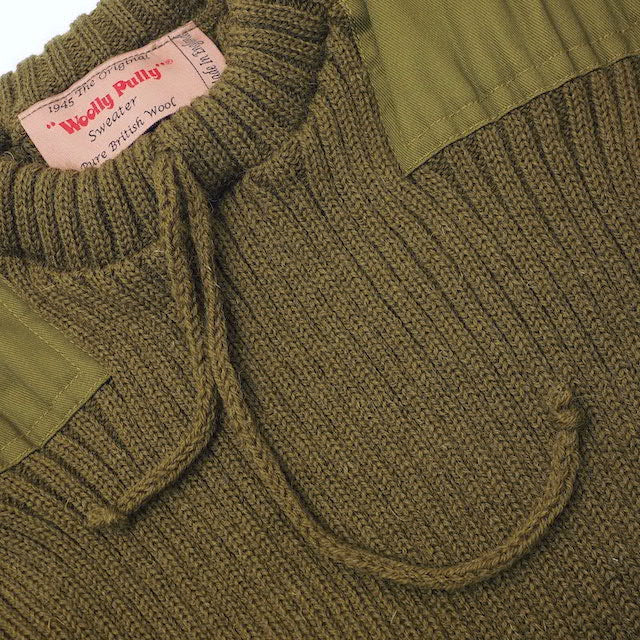 KEMPTON（ケンプトン）Woolly Pully WWII レプリカ クルーネックセーター [KHAKI]