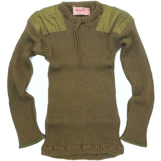 KEMPTON（ケンプトン）Woolly Pully WWII レプリカ クルーネックセーター [KHAKI]