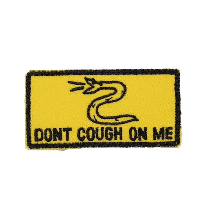 Military Patch DONT COUGH ON ME mini patch [3 colors] [With hook] [Letter Pack Plus compatible] [Letter Pack Light compatible]