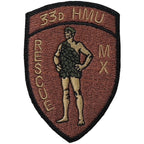 Military Patch（ミリタリーパッチ）33D HMU レスキューパッチ [2種] [フック付き]【レターパックプラス対応】【レターパックライト対応】