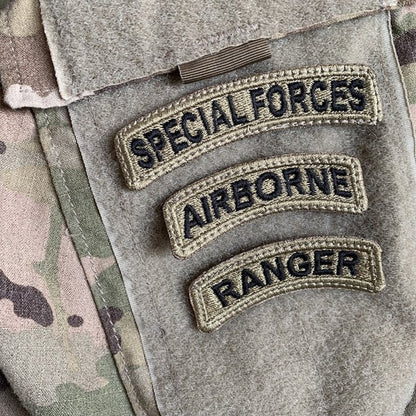 Military Patch SPECIAL FORCE tab [OCP] [with hook]