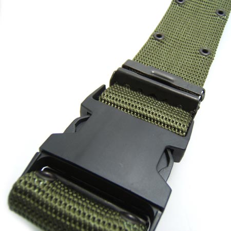 US (US military release product) LC-2A Pistol Belt OD [Bandolier] [Pistol belt]