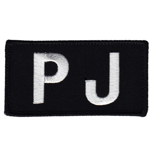 Military Patch PJ patch with black hook [Compatible with Letter Pack Plus] [Compatible with Letter Pack Light]
