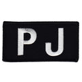 Military Patch（ミリタリーパッチ）PJ パッチ ブラックフック付き【レターパックプラス対応】【レターパックライト対応】