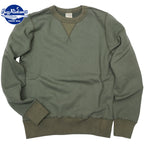 BUZZ RICKSON'S（バズリクソン）セットイン スリーブ スウェット シャツ オリーブ Set-In Sleeve Sweat Shirts Olive[BR65622]