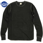 BUZZ RICKSON'S （バズリクソン）Thermal Shirt Long Sleeve Black サーマル ロングスリーブ シャツ ブラック [BR63755]