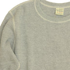 BUZZ RICKSON'S （バズリクソン）Thermal Shirt Long Sleeve H.Gray サーマル ロングスリーブ シャツ ヘザーグレー[BR63755]