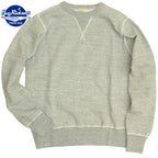 BUZZ RICKSON'S（バズリクソン）セットイン スリーブ スウェット シャツ ヘザーグレー Set-In Sleeve Sweat Shirts Heather Gray[BR65622]