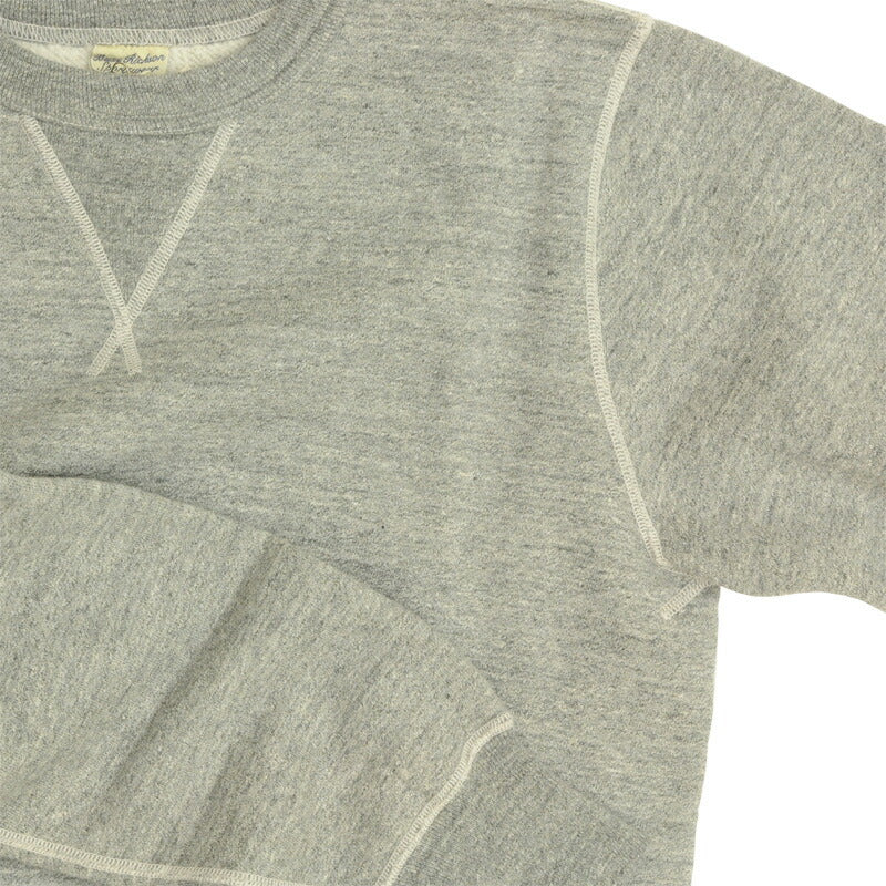 BUZZ RICKSON'S（バズリクソン）セットイン スリーブ スウェット シャツ ヘザーグレー Set-In Sleeve Sweat Shirts Heather Gray[BR65622]