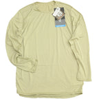 US (US military release product) underwear top and bottom set [TAN] Level 1 SILKWEIGHT UNDERSHIRT &amp; DRAWER [Polartec Power Dry]