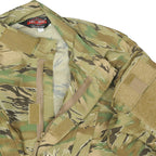 【店頭販売のみ】Tru-Spec Tactical Response Uniform Shirt AT Tiger [ポリコットン混紡リップストップ][ショートサイズ]
