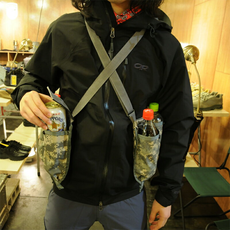 メガリロード ビアポーチ(US MOLLE II Ammunition Pouch Bandoleer ACU)[3本収納][機動性 重視タイプ][マガジンバンダリア]