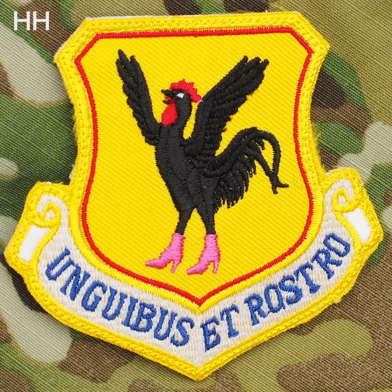 Military Patch（ミリタリーパッチ）18th Wing 第18航空団 ジョークパッチ カラー [3種]【レターパックプラス対応】【レターパックライト対応】