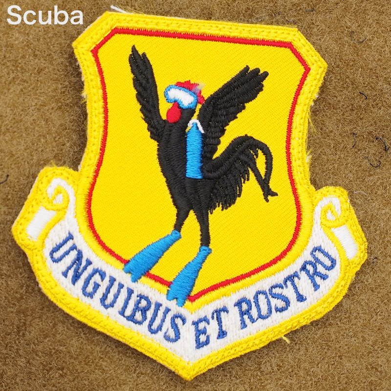 Military Patch（ミリタリーパッチ）18th Wing 第18航空団 ジョークパッチ カラー [3種]【レターパックプラス対応】【レターパックライト対応】