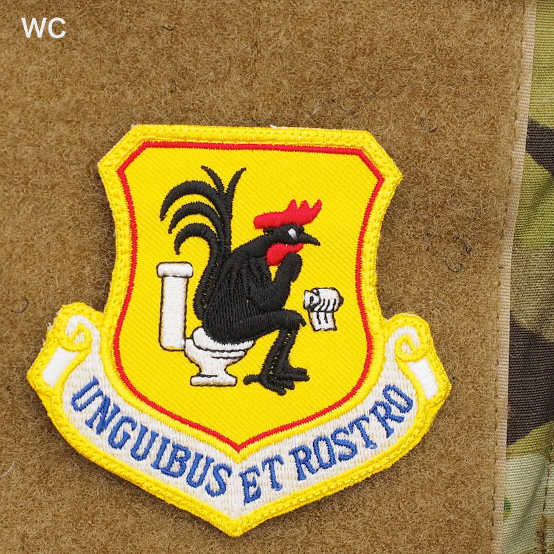 Military Patch（ミリタリーパッチ）18th Wing 第18航空団 ジョークパッチ カラー [3種]【レターパックプラス対応】【レターパックライト対応】