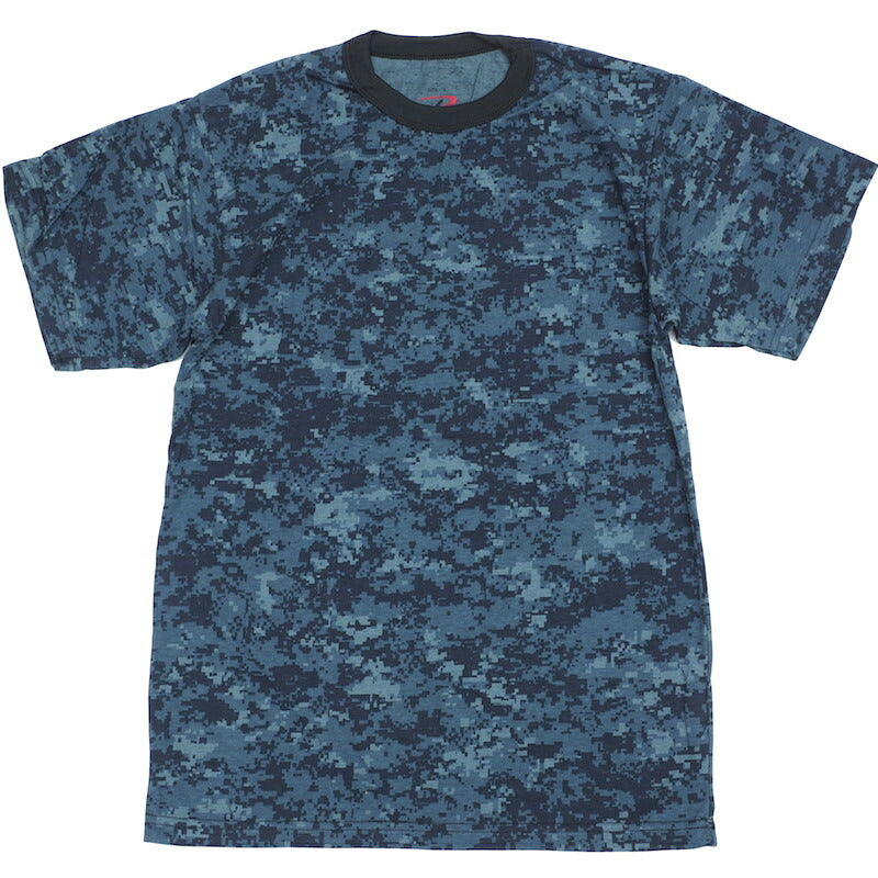 Rothco（ロスコ）T-シャツ  NAVY DIGITAL【レターパックプラス対応】