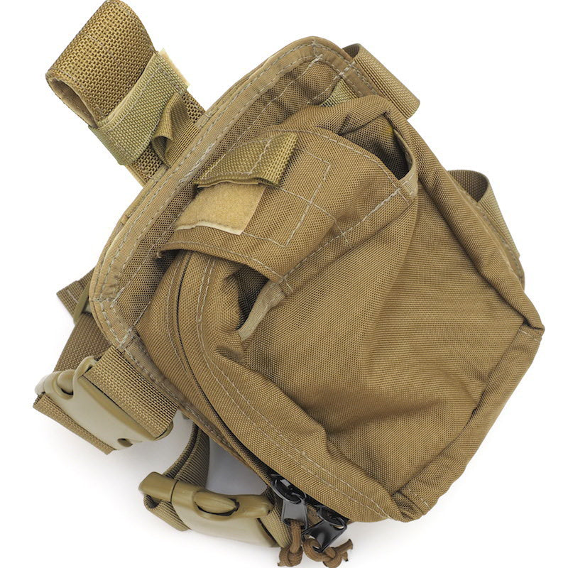 US（米軍放出品）S.O.TECH SOF ファーストエイドキット ポーチ [レッグパネル付][Khaki][Medical Pouch]