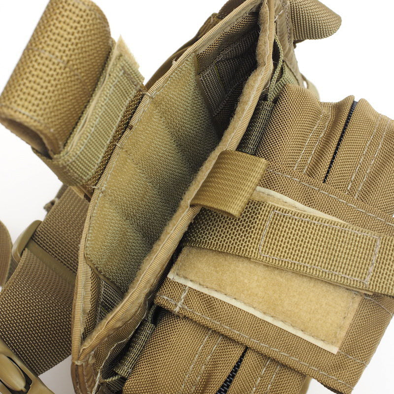 US（米軍放出品）S.O.TECH SOF ファーストエイドキット ポーチ [レッグパネル付][Khaki][Medical Pouch]