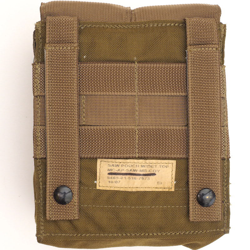 US（米軍放出品）EAGLE SAW Pouch with Detachable Top [SAWポーチ デタッチャブル トップ][Coyote]【レターパックプラス対応】