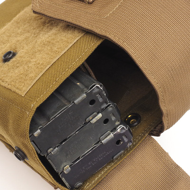 US（米軍放出品）EAGLE SAW Pouch with Detachable Top [SAWポーチ デタッチャブル トップ][Coyote]【レターパックプラス対応】