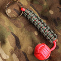 [Clearance Sale] Knotty Boys Paracord Monkey Fist with Key Ring [3 Colors] [Eligible for Letter Pack Plus]