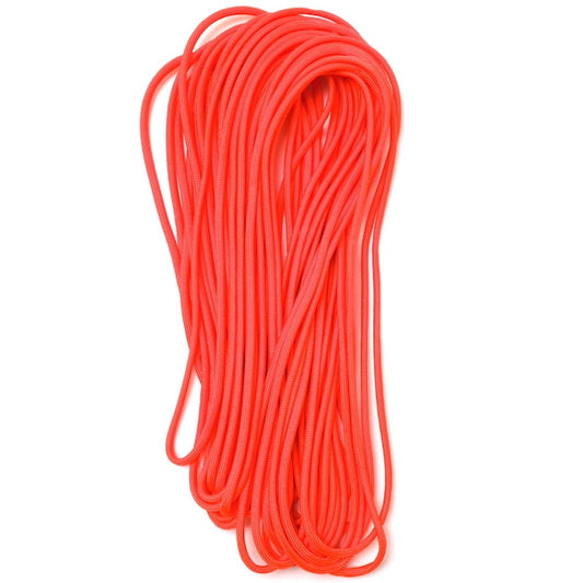 Military 550 Paracord Type 3 Neon Orange [50ft 15m] [550 Paracord Type III 550 Cord] [Letter Pack Plus compatible] [Letter Pack Light compatible]