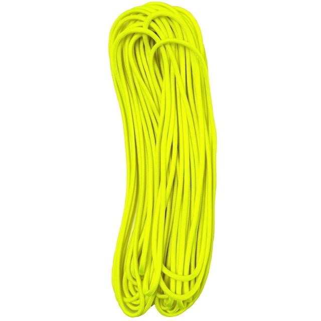 Military（ミリタリー）550 パラコード タイプ3 Neon Yellow [50ft 15m][550 Paracord Type III 550 Cord]【レターパックプラス対応】【レターパックライト対応】