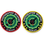 Military Patch PHOTOGRAPHER WEAPONS Patch [2 types] [With hook] [Letter Pack Plus compatible] [Letter Pack Light compatible]
