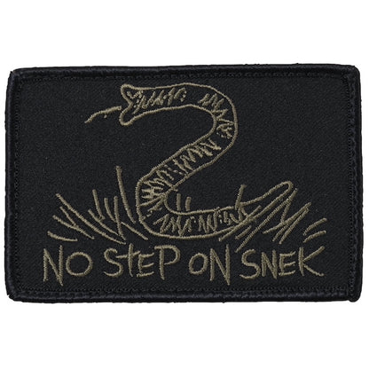 Military Patch NO STEP ON SNEK patch [4 colors] [With hook] [Compatible with Letter Pack Plus] [Compatible with Letter Pack Light]