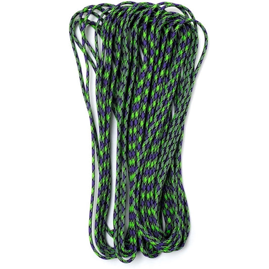 Military 550 Paracord Type 3 Zomb [50ft 15m] [550 Paracord Type III 550 Cord] [Letter Pack Plus compatible] [Letter Pack Light compatible]